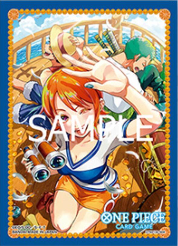 One Piece Card Game Official Sleeves (Nami
