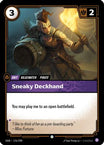 Sneaky Deckhand (176/298) - Origins - Near Mint