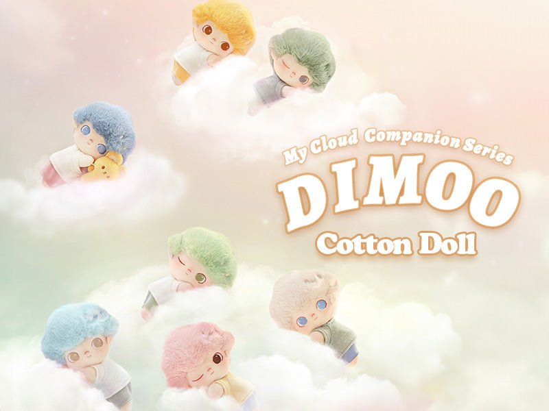 Dimoo My Cloud Companion Series Cotton Doll Blind Box - Anime Alley