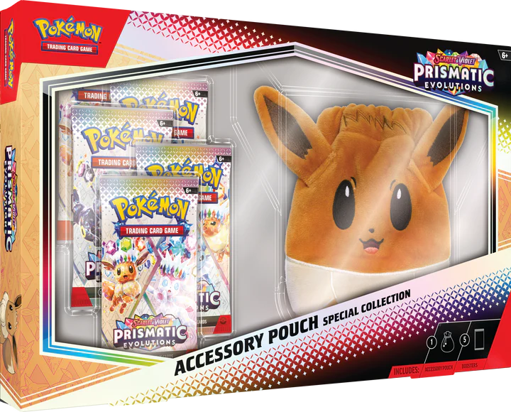 Pokemon - Scarlet and Violet - Prismatic Evolutions - Accessory Pouch Special Collection
