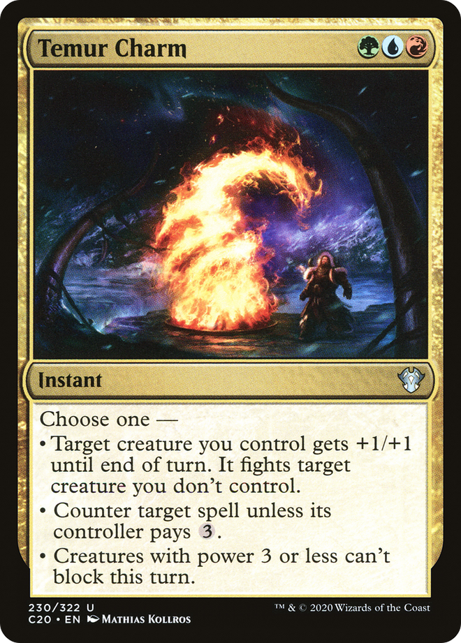 Temur Charm [Commander 2020]