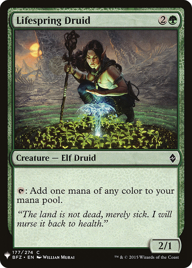 Lifespring Druid [Mystery Booster]
