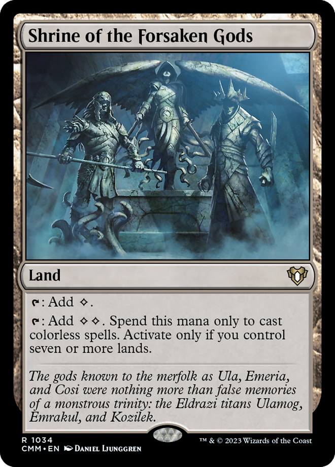Shrine of the Forsaken Gods [Commander Masters]