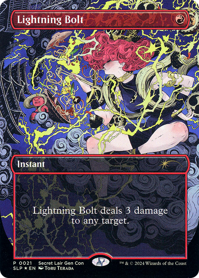Lightning Bolt [Secret Lair Showdown]