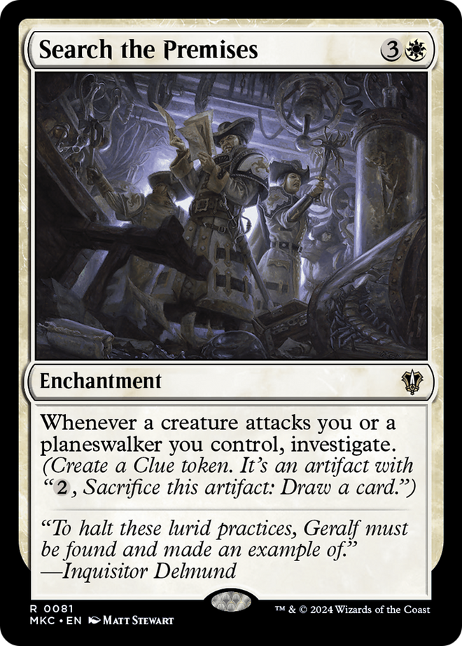 Search the Premises [Murders at Karlov Manor Commander]