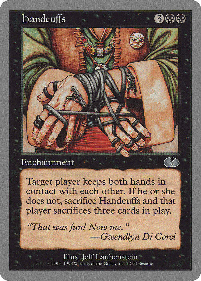 Handcuffs [Unglued]