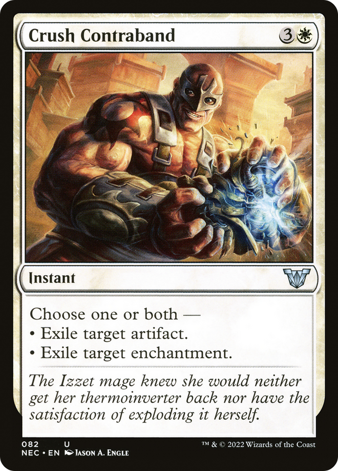 Crush Contraband [Kamigawa: Neon Dynasty Commander]