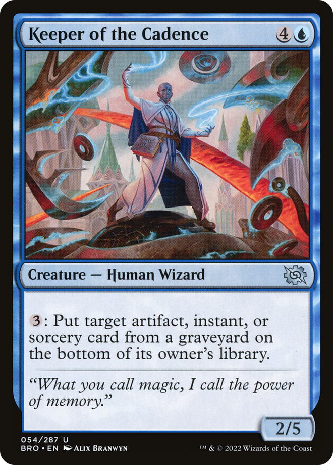 Keeper of the Cadence [The Brothers' War]