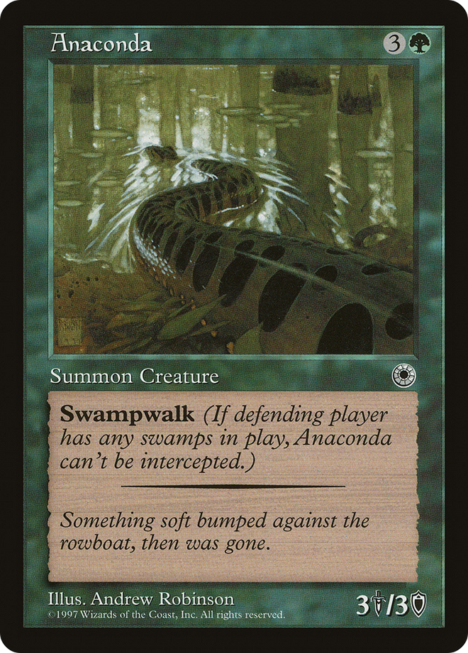 Anaconda (Flavor Text) (POR-158) - Portal