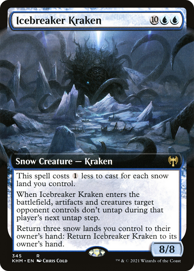 Icebreaker Kraken (Extended Art) [Kaldheim]