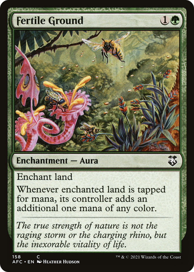 Fertile Ground [Dungeons & Dragons: Adventures in the Forgotten Realms Commander]