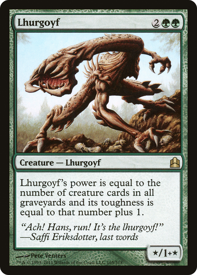 Lhurgoyf [Commander 2011]