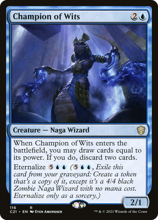 Champion of Wits [Commander 2021]