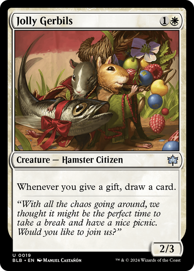 Jolly Gerbils [Bloomburrow]