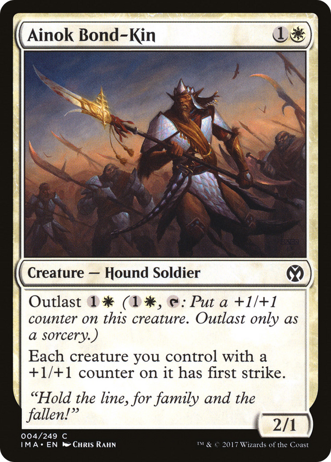 Ainok Bond-Kin (IMA-004) - Iconic Masters