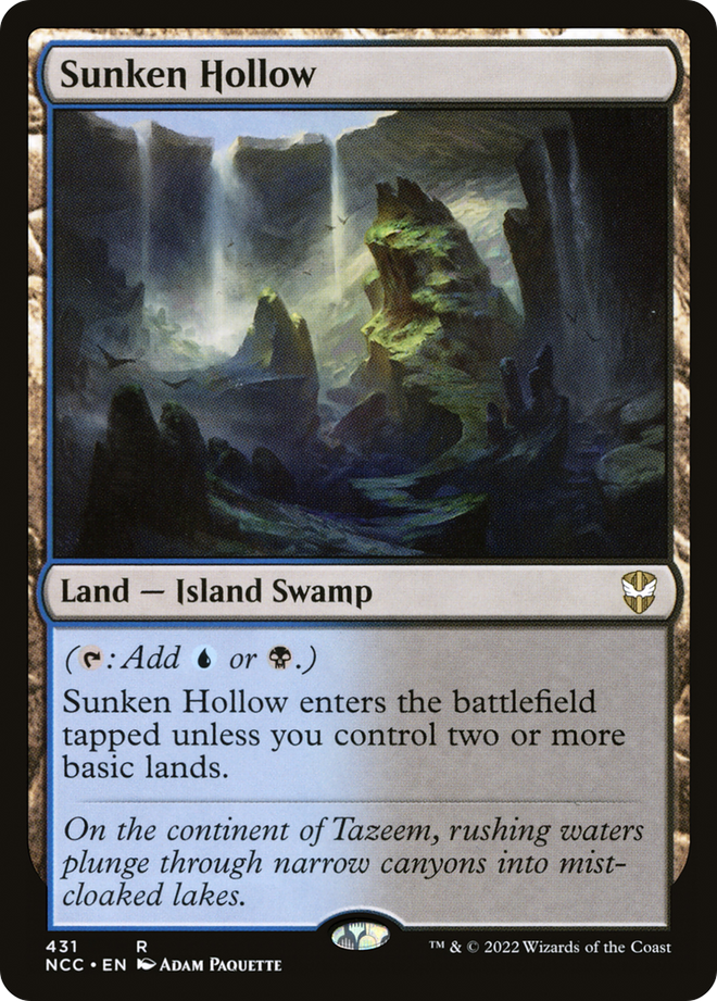 Sunken Hollow [Streets of New Capenna Commander]