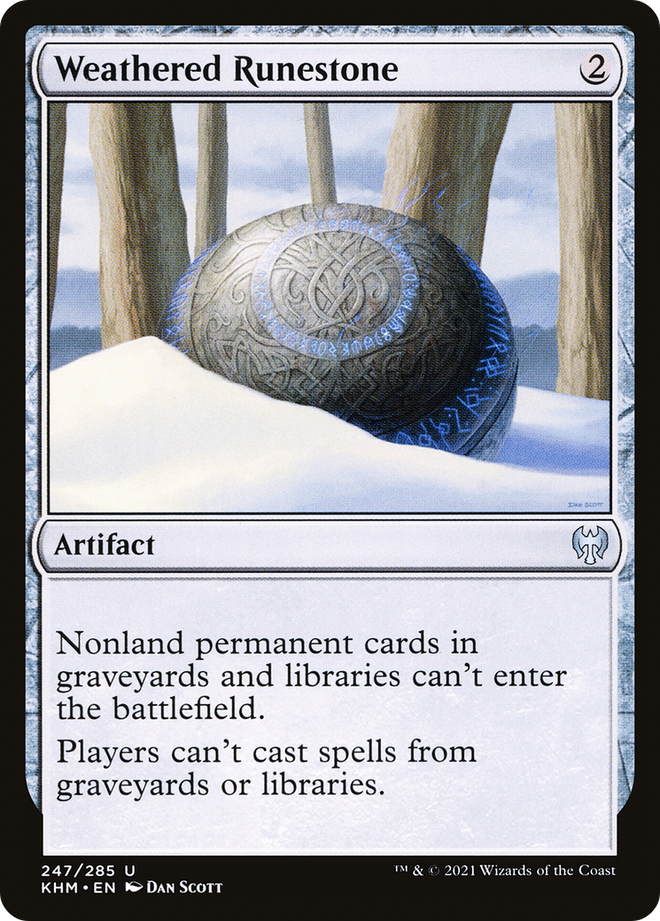 Weathered Runestone [Kaldheim]