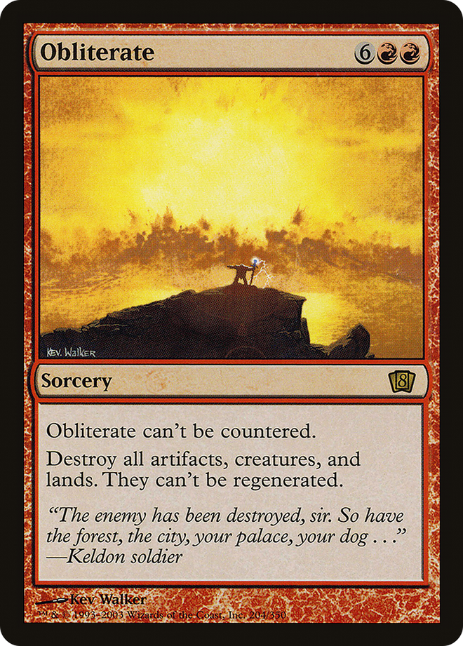 Obliterate [Eighth Edition]
