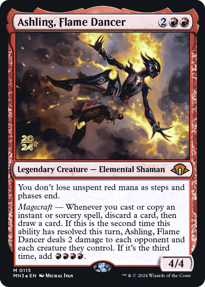 Ashling, Flame Dancer [Modern Horizons 3 Prerelease Promos]