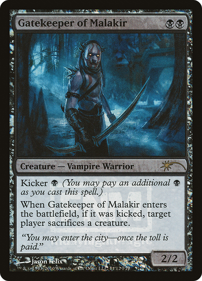 Gatekeeper of Malakir [Friday Night Magic 2010]