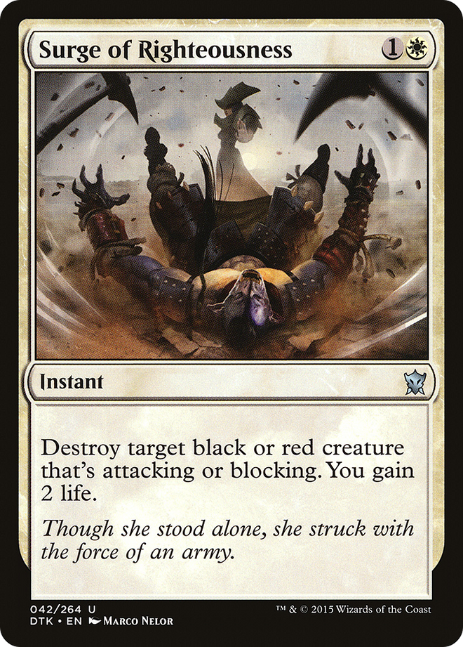Surge of Righteousness [Dragons of Tarkir]
