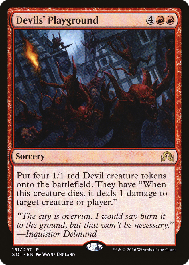 Devils' Playground [Shadows over Innistrad]