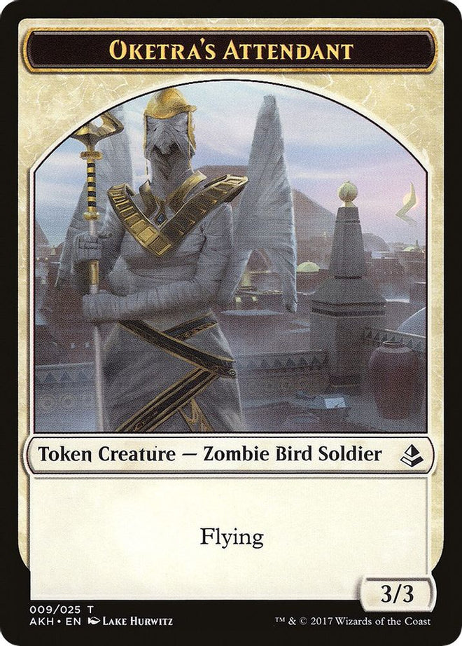 Oketra's Attendant // Beast Token (AKH-9 // 21) - Amonkhet