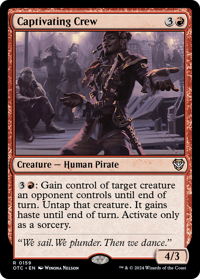 Captivating Crew [Outlaws of Thunder Junction Commander]