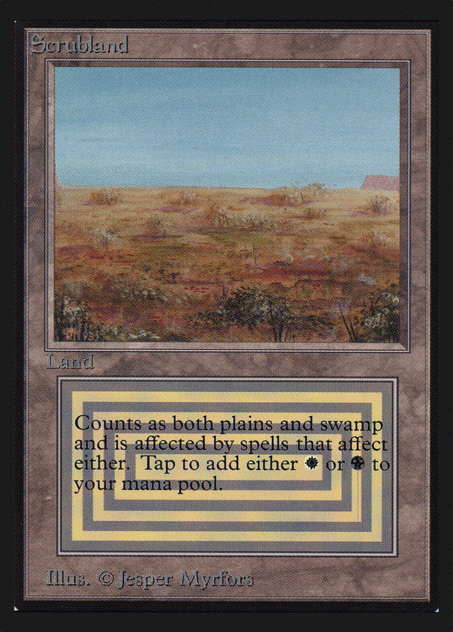 Scrubland [International Collectors' Edition]