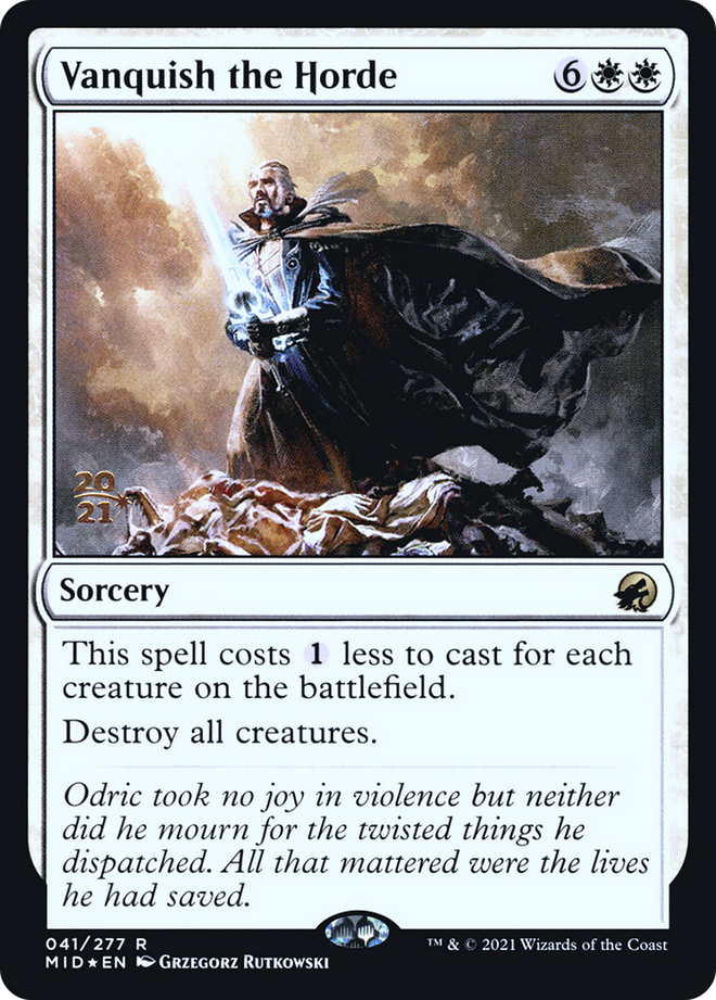 Vanquish the Horde [Innistrad: Midnight Hunt Prerelease Promos]