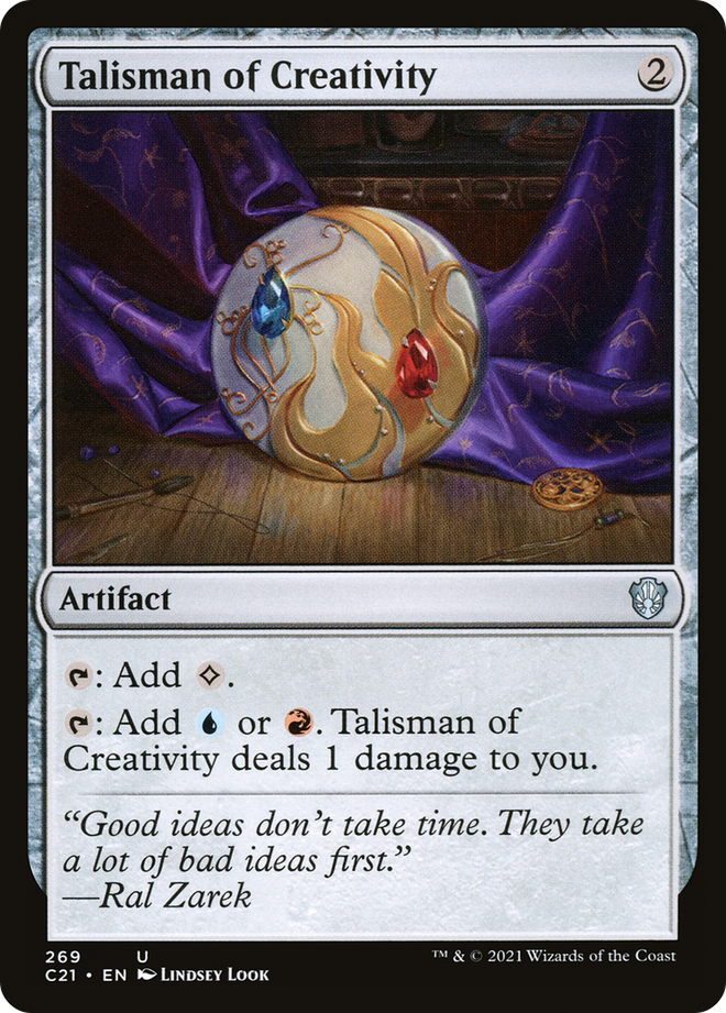 Talisman of Creativity [Commander 2021]