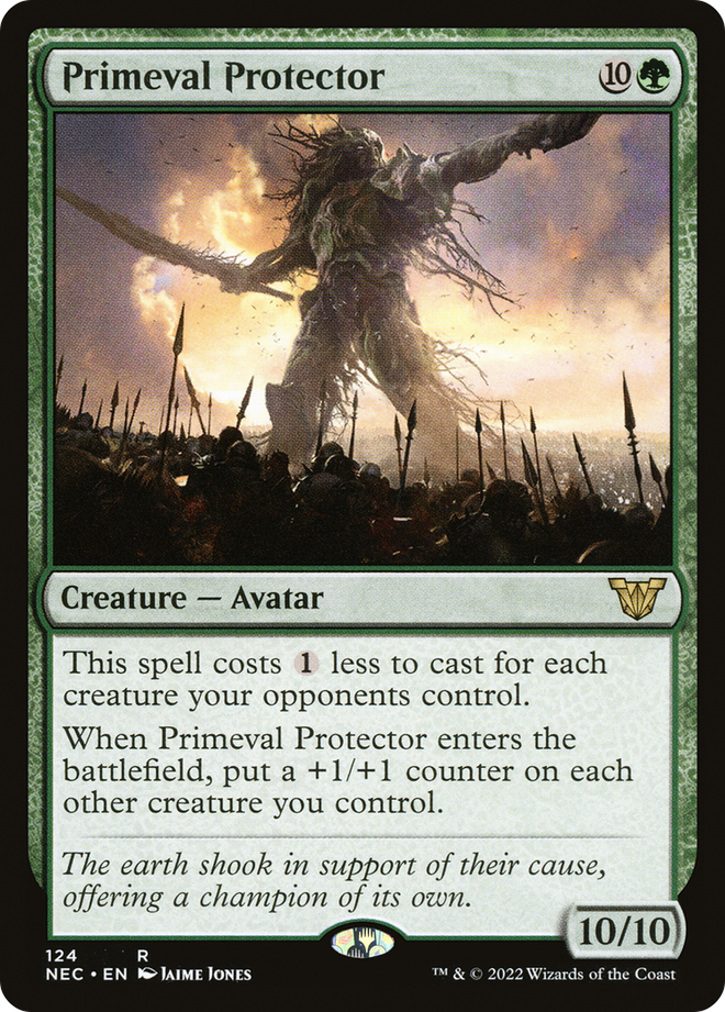 Primeval Protector [Kamigawa: Neon Dynasty Commander]