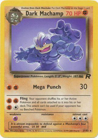 Dark Machamp (27/82) [Team Rocket Unlimited]
