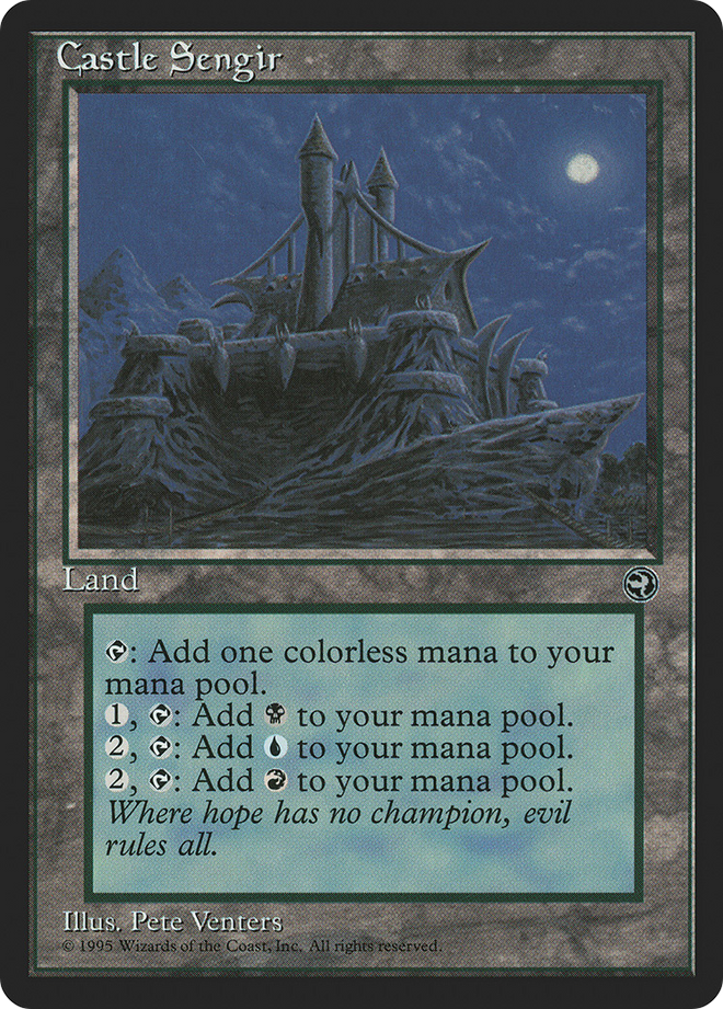 Castle Sengir [Homelands]