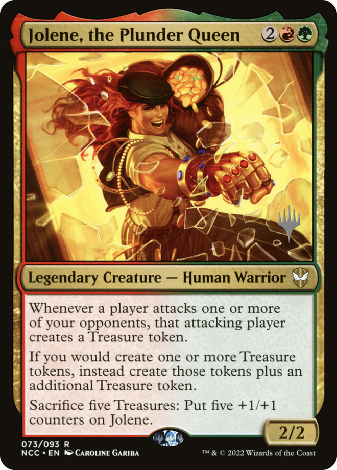 Jolene, the Plunder Queen (Promo Pack) [Streets of New Capenna Commander Promos]