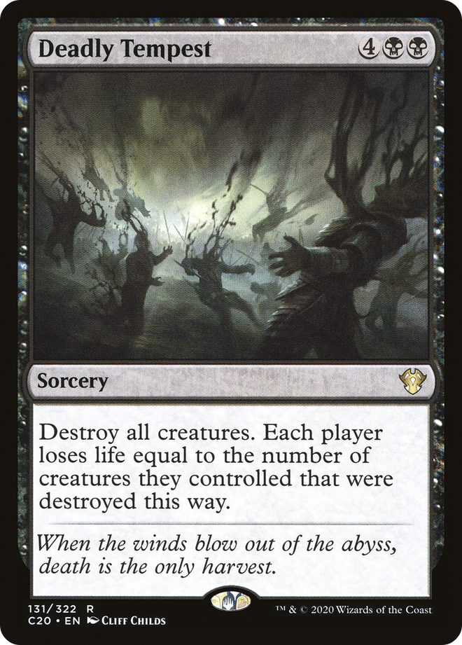 Deadly Tempest [Commander 2020]