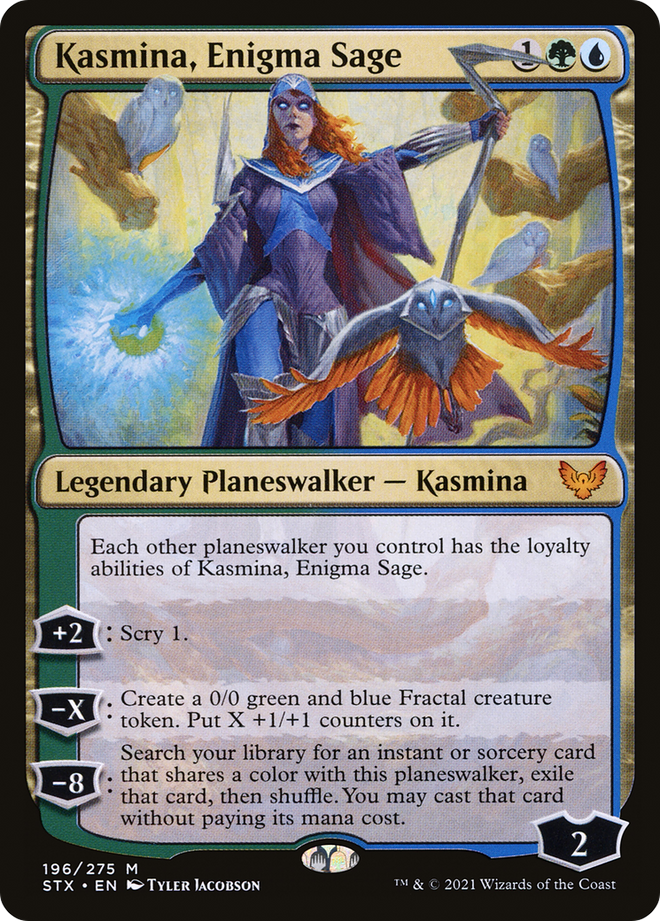 Kasmina, Enigma Sage [Strixhaven: School of Mages]