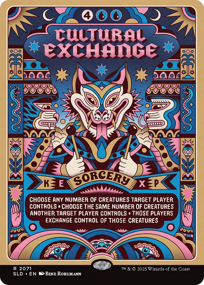 Cultural Exchange (SLD-2071) - Secret Lair Drop (Borderless) Foil