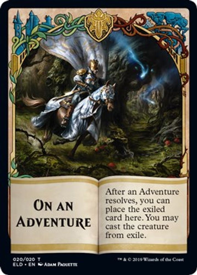 Emblem - On an Adventure (ELD-020) - Throne of Eldraine