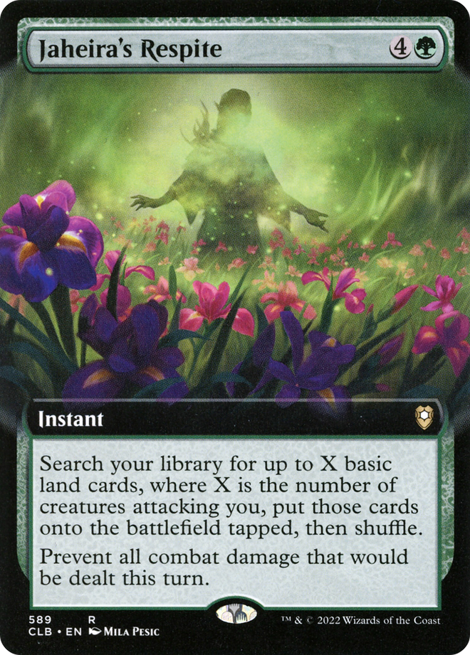 Jaheira's Respite (Extended Art) [Commander Legends: Battle for Baldur's Gate]