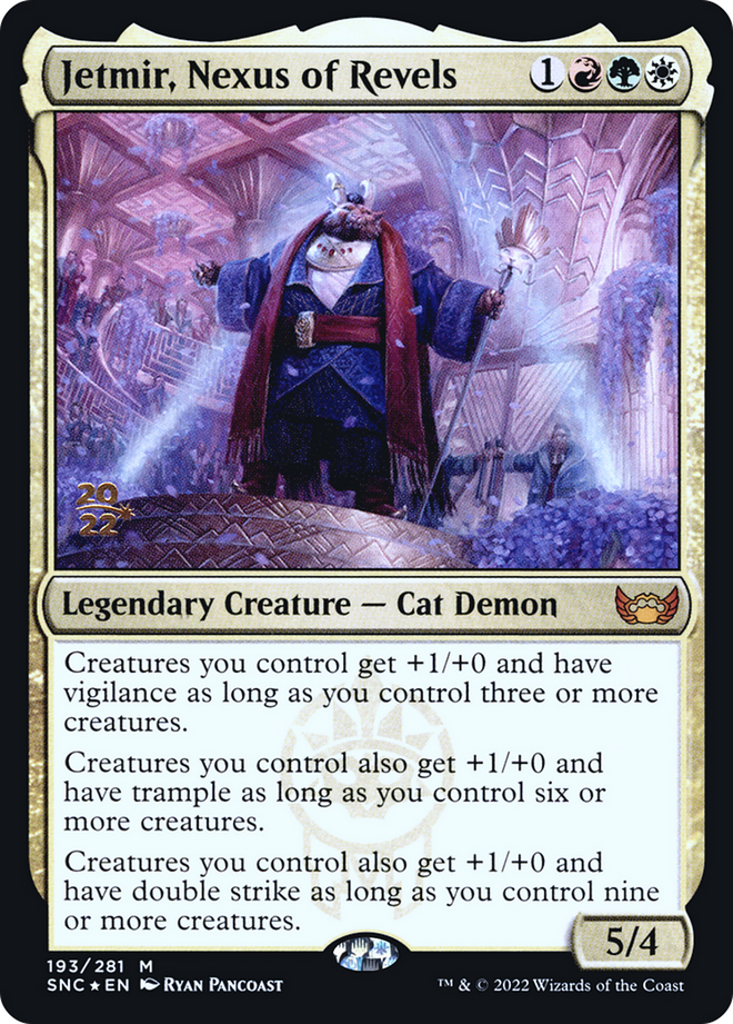 Jetmir, Nexus of Revels [Streets of New Capenna Prerelease Promos]