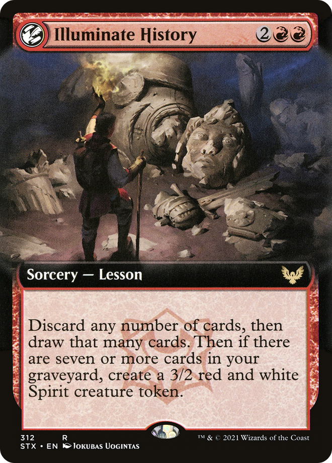 Illuminate History (Extended Art) [Strixhaven: School of Mages]