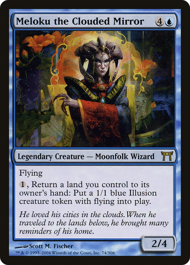 Meloku the Clouded Mirror [Champions of Kamigawa]