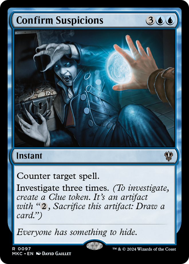 Confirm Suspicions [Murders at Karlov Manor Commander]