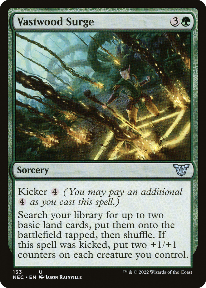 Vastwood Surge [Kamigawa: Neon Dynasty Commander]