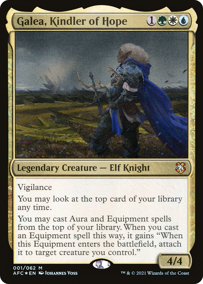 Galea, Kindler of Hope [Dungeons & Dragons: Adventures in the Forgotten Realms Commander]
