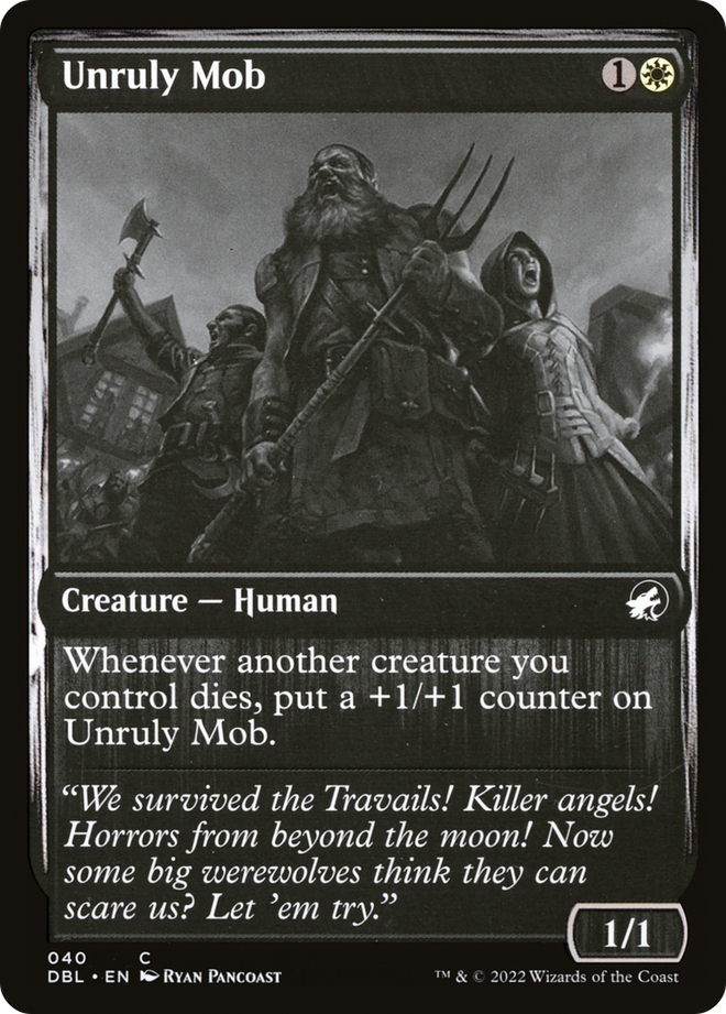 Unruly Mob [Innistrad: Double Feature]