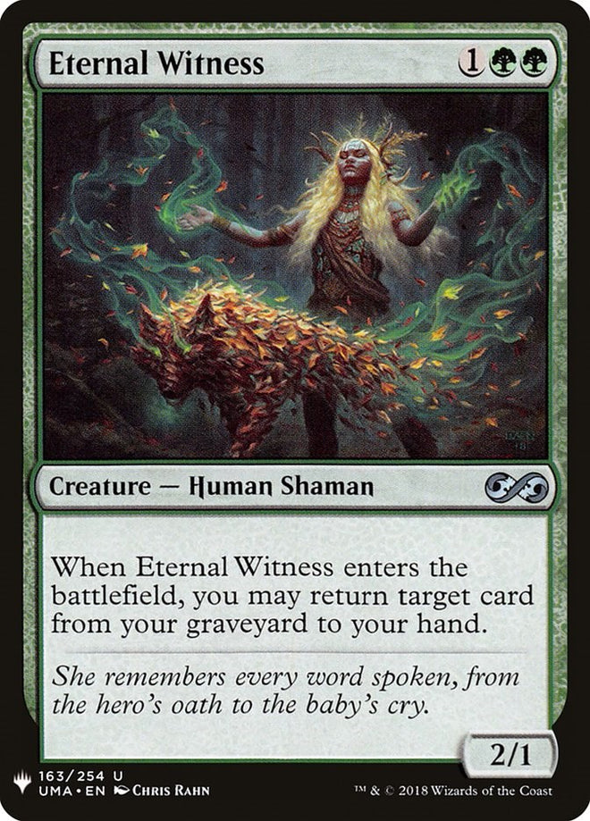 Eternal Witness (UMA) [163]
