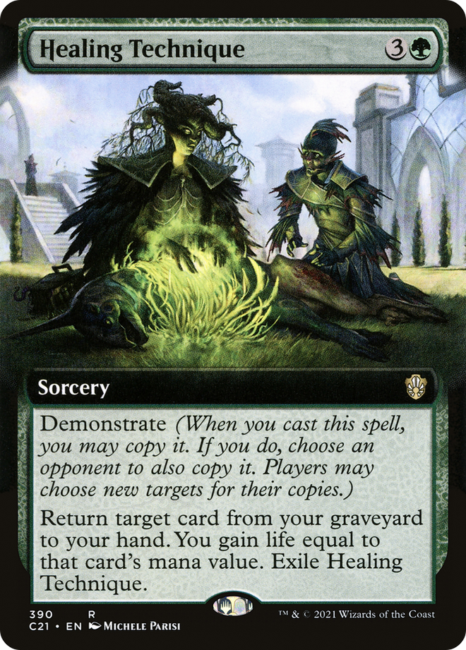 Healing Technique (Extended Art) [Commander 2021]