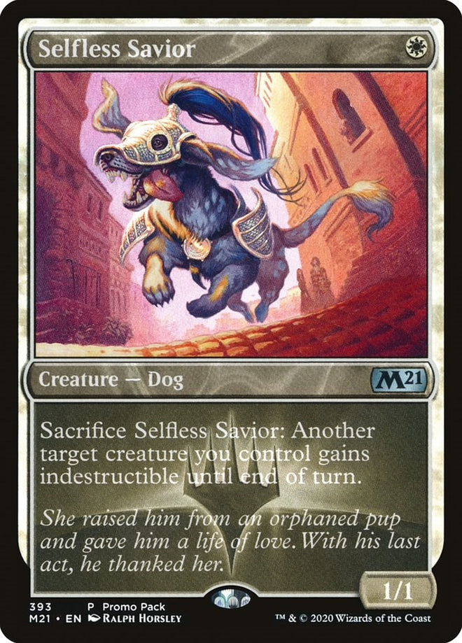 Selfless Savior [393]